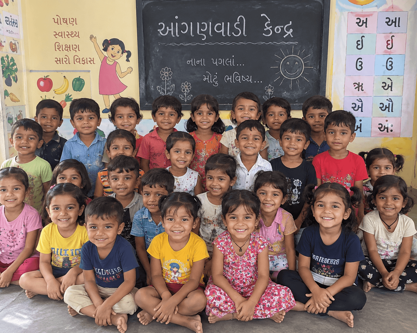 આંગણવાડી કેન્દ્રનો ફોટો